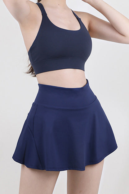 Pleated Active Tennis Skirt