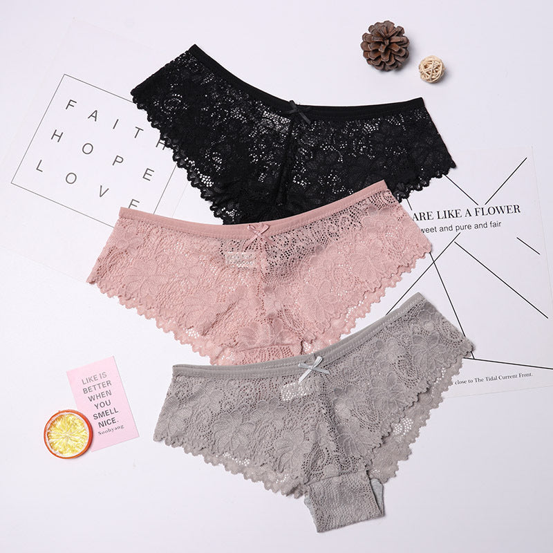 3 Pcs Panties For Woman Underwear