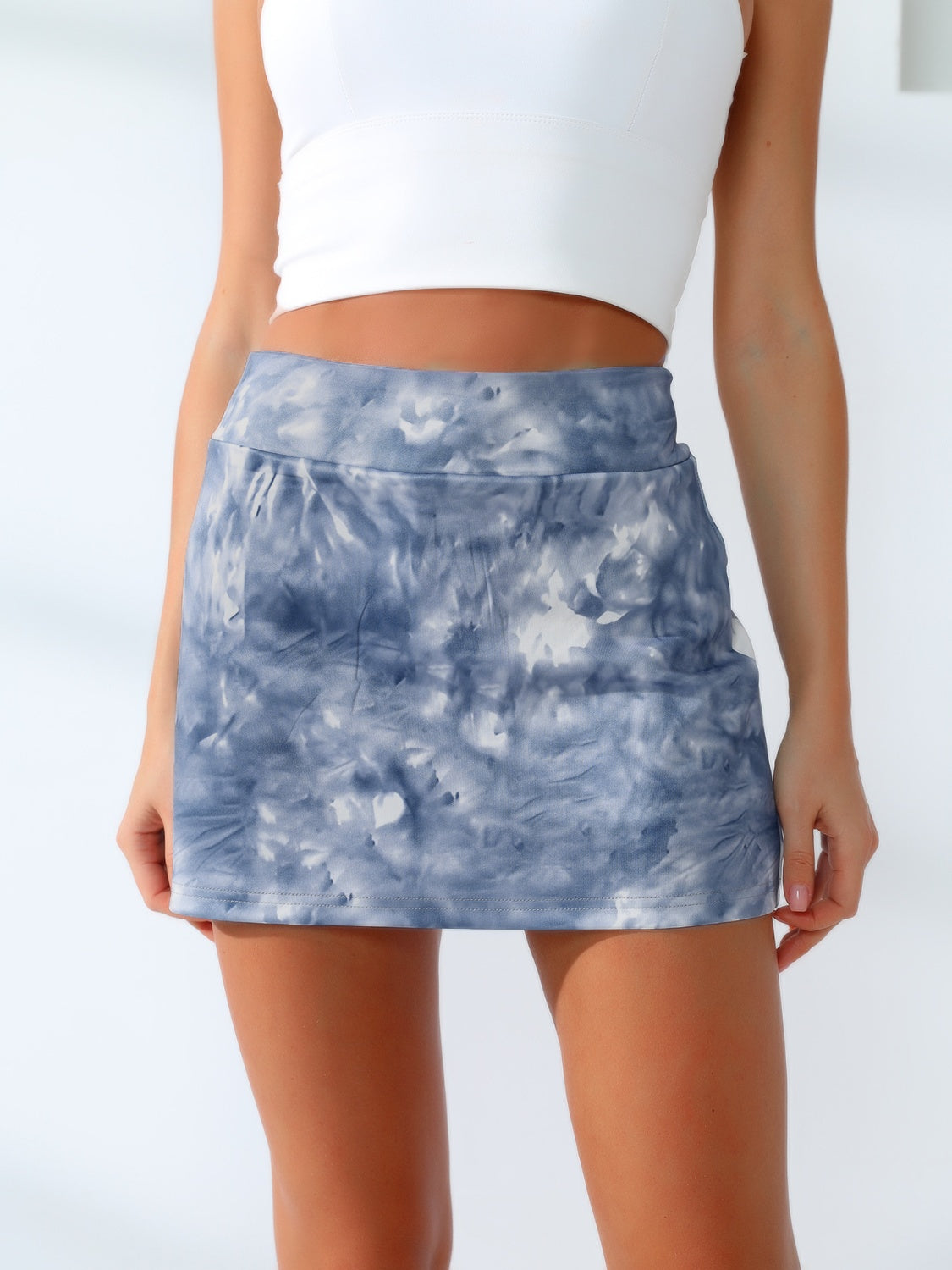 Tie-Dye Tennis Skirt