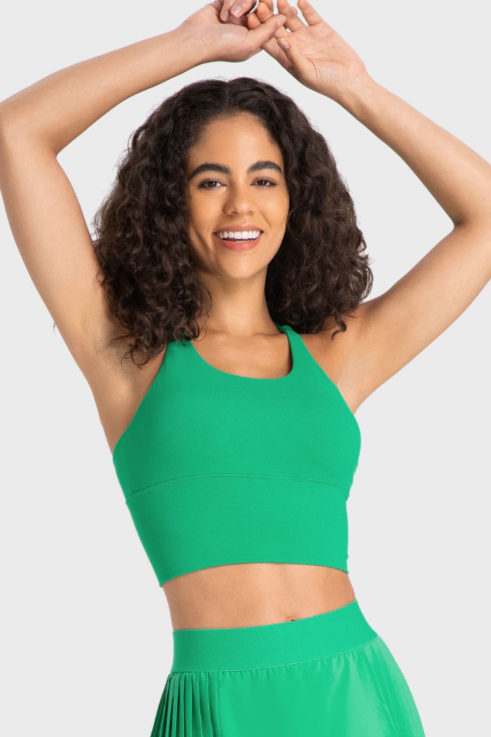 Crisscross Ladder Sports Bra