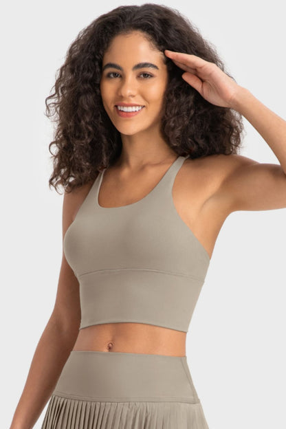 Crisscross Ladder Sports Bra