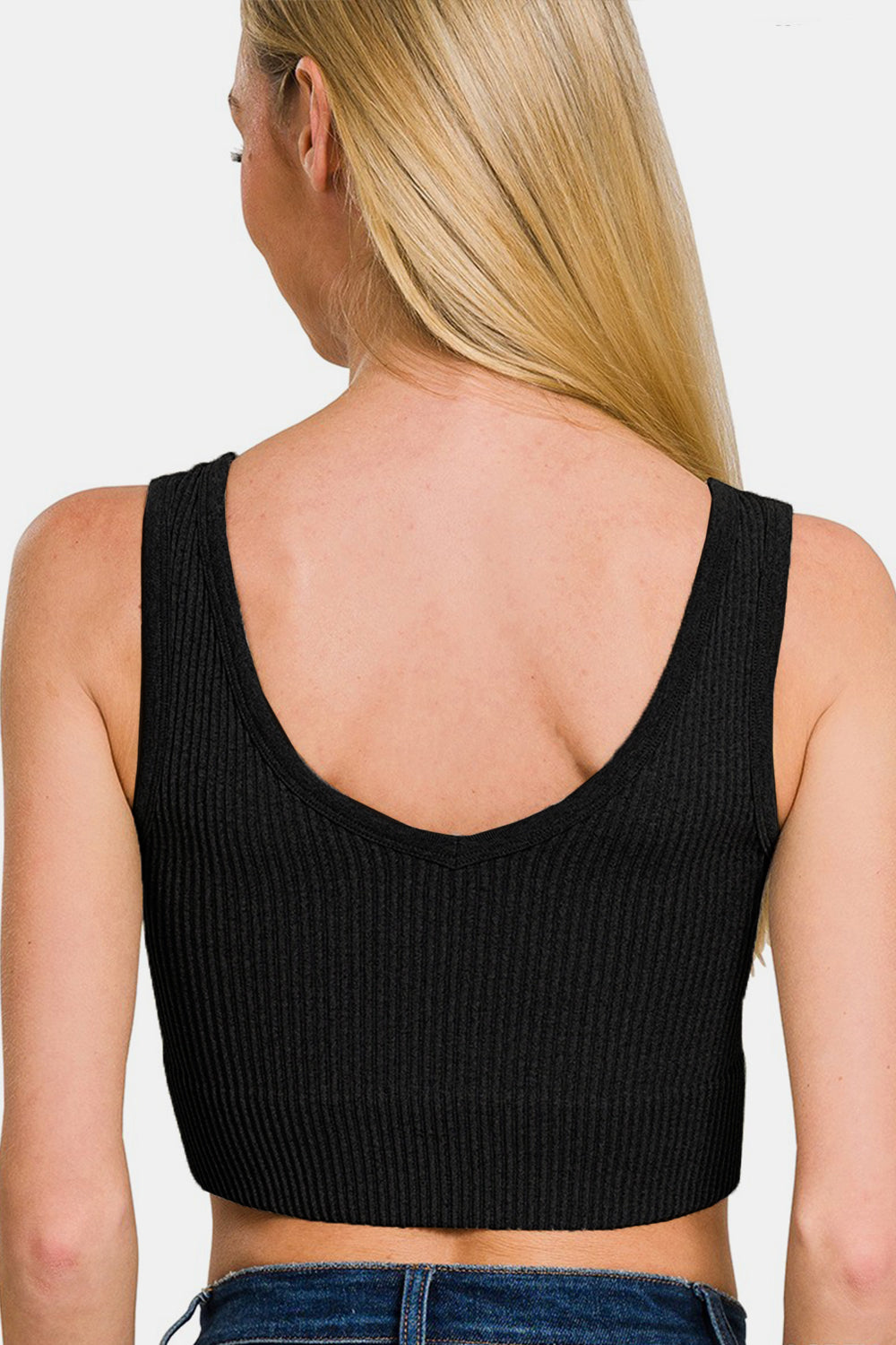 Ribbed Seamless Tank