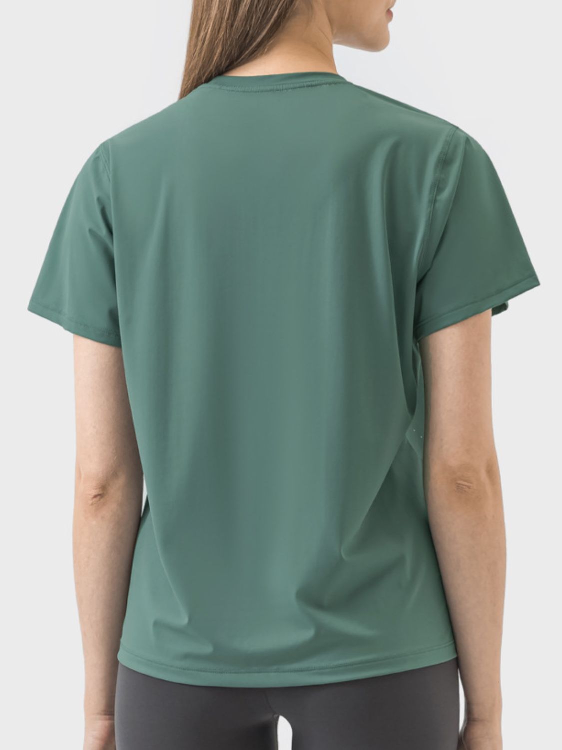 Crew Neck Short Sleeve Active Tee