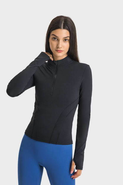 Half Zip Sports Top