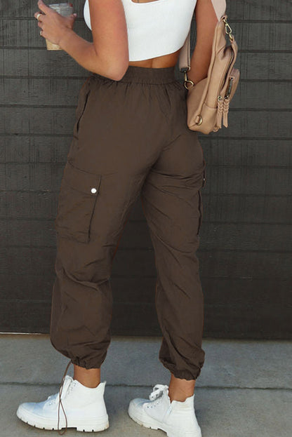 Stretchy Cargo Sweatpants