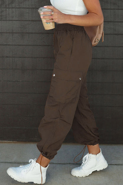 Stretchy Cargo Sweatpants