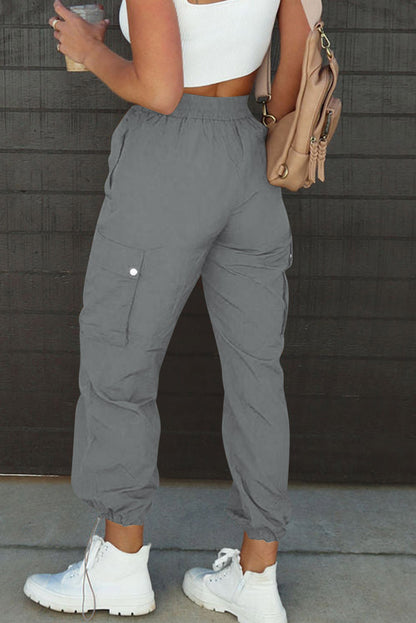 Stretchy Cargo Sweatpants