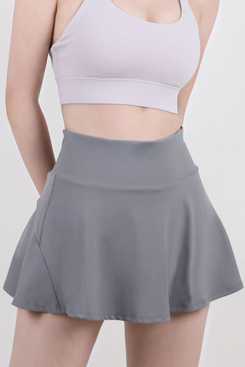 Pleated Active Tennis Skirt