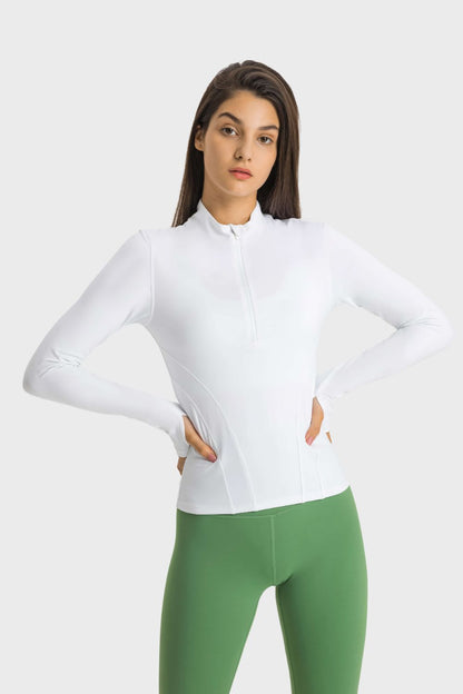 Half Zip Sports Top