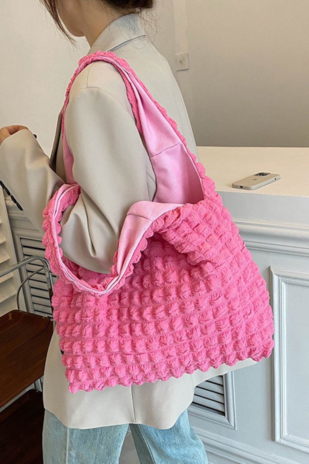 Cloud Shoulder Tote Bag