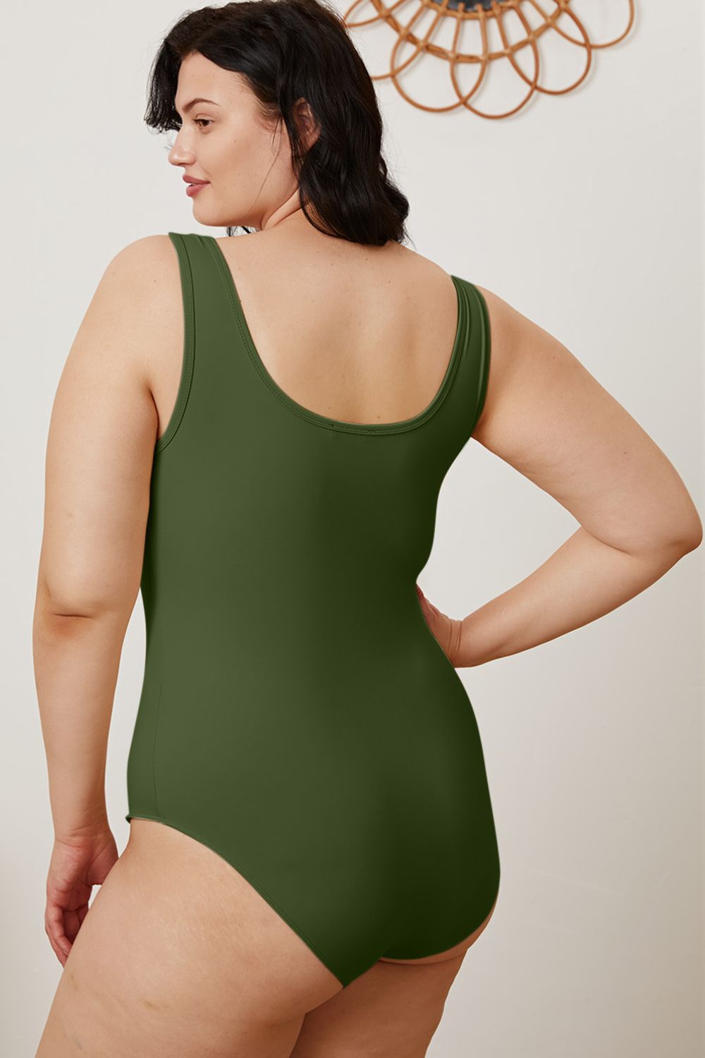 Bae Square Neck Sleeveless Bodysuit