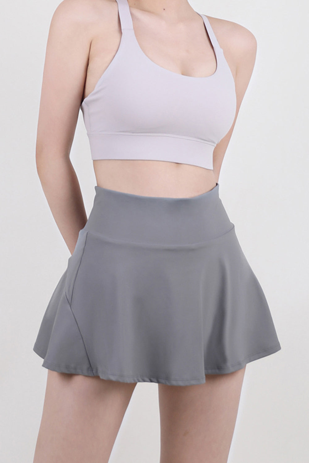 Pleated Active Tennis Skirt