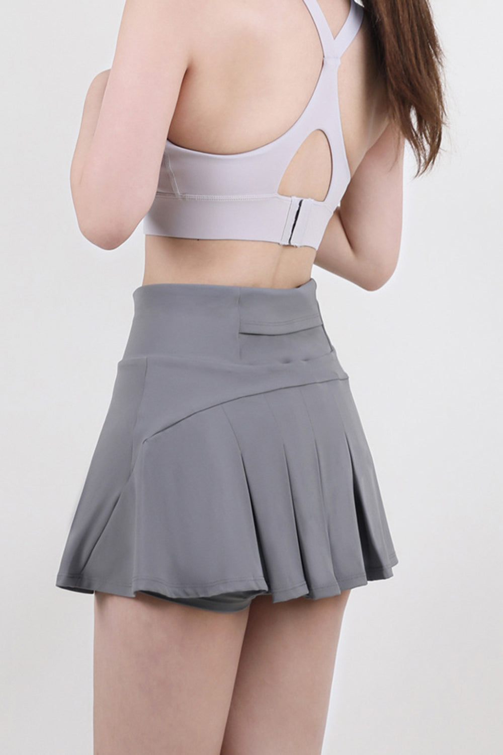 Pleated Active Tennis Skirt